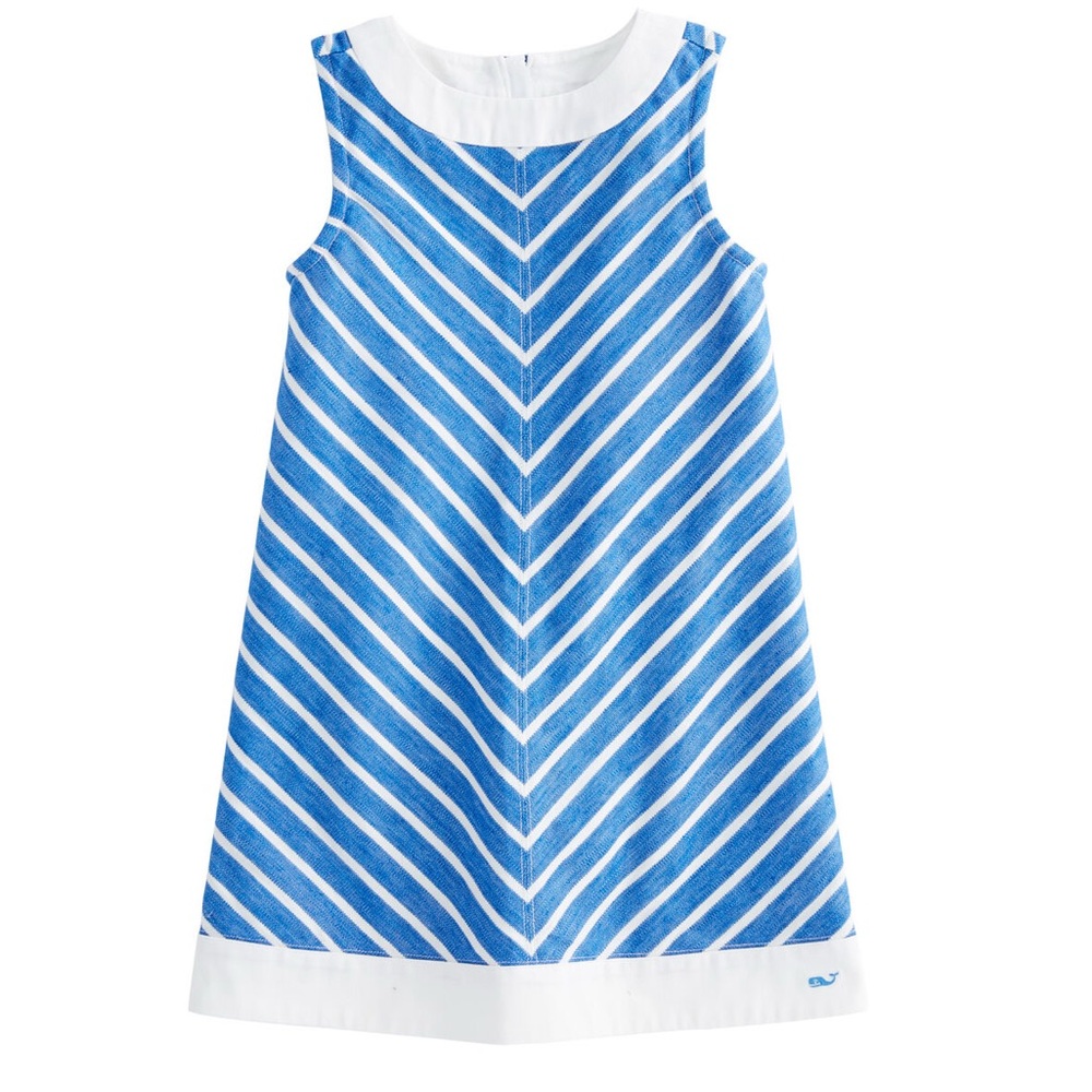 Vineyard Vines Cotton Linen Stripe Dress Size 6